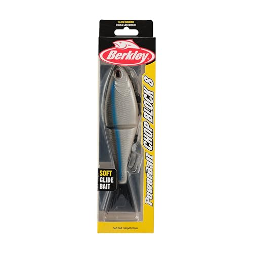 Berkley PowerBait Chop Block Soft Fishing Bait - Hitch, 8 Inch, 2.2 oz
