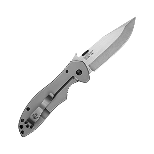 Kershaw Emerson CQC-K Folding Pocket Knife Model 6034d2, D2 Steel, Wave Shaped Feature