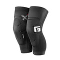 G-Form X4 Adult Large Knee Guards Black - Impact-Absorbing, Breathable MTB Protection