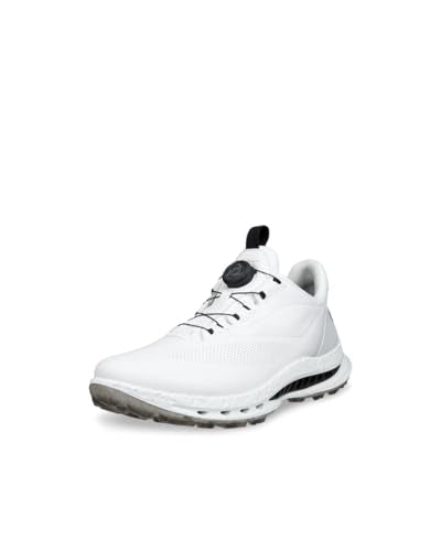 Men's Waterproof Golf Shoes ECCO Biom C5 Boa Gore-Tex White 12-12.5