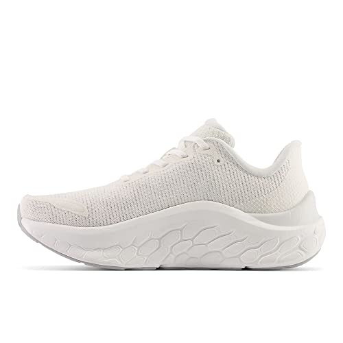 New Balance Women's Fresh Foam X Kaiha Road Running Shoes 8 Wide White/Quartz Grey/Silver Metallic
