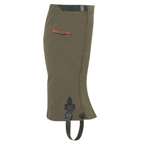 Kenetrek Waterproof Hunting Gaiters Loden Large - Stormblocker, Micro Fleece