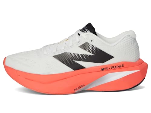 New Balance FuelCell Supercomp Trainer V3 Men's Running Shoes 12 Urgent Red/Sea Salt/Black