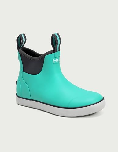 HUK Girls' Rogue Wave Deck Shoes - Bermuda 10 - Nautical Sneakers for Kids