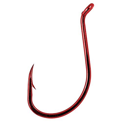 Fishing Hooks - Gamakatsu Red Octopus Hook 100 Pack - Versatile and Durable