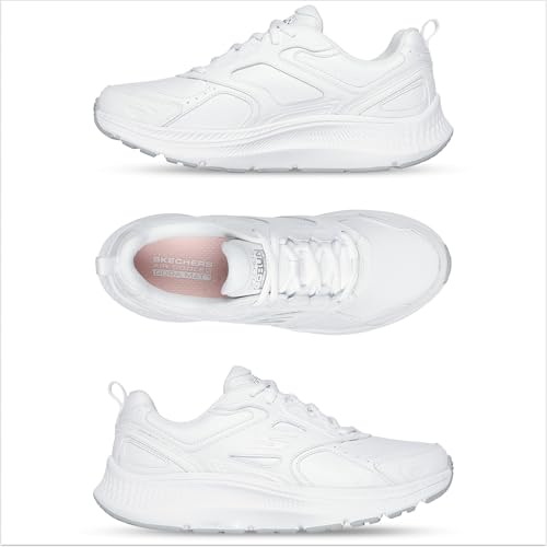 Skechers Women's Go Run Consistent 2.0 Sumpter Trail Shoes - White, 8 Wide