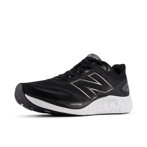 New Balance Men's Fresh Foam 680 V8 Running Shoes Black Magnet Size 11