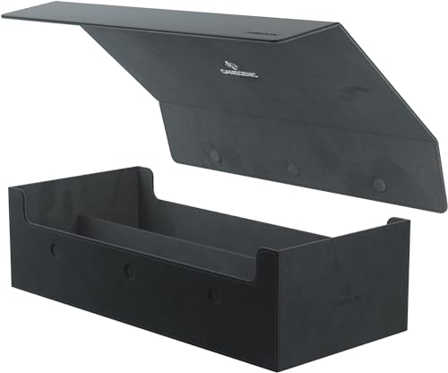 Gamegenic Dungeon Deck Box 1100+ Capacity Black - Card Storage & Organizer