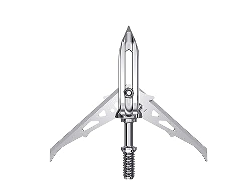Ravin R101 Stainless Steel Mechanical Broadheads 100 Grain Pack of 3 for Hunting