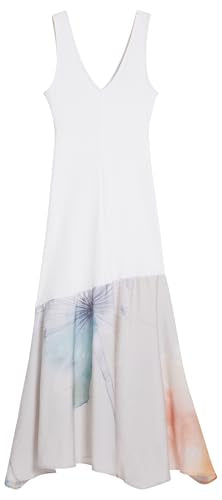 Desigual Women's DITA Vest Small White - Fashionable Outerwear for Women