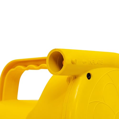 Yellow 12V High Pressure Air Pump for Inflatable Boats & Rafts