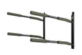 Green Double SUP Wall Mount Rack - Heavy Duty Steel Surfboard Organizer with 100 lb Capacity