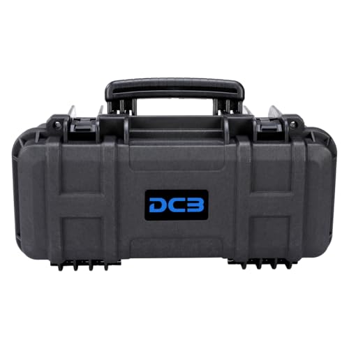 Waterproof Equipment Case 19x9x8 Inches with Foam Insert & Latch - DCB Element 4802F