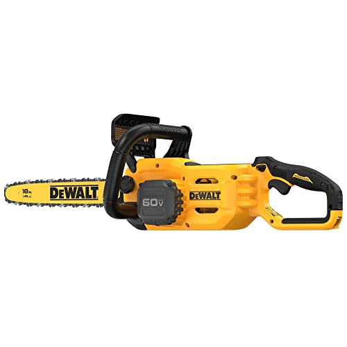 Cordless 60V 18-Inch Chainsaw Tool Only - Heavy Duty Power Cutter