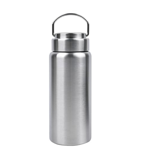 20oz Uninsulated Stainless Steel Sports Water Bottle - Leakproof, Reusable