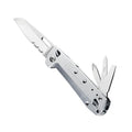 Leatherman Free K2X Folding Pocketknife with Serrated Blade - Silver