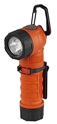 Streamlight PolyTac 90X USB Tactical Flashlight - Orange - Right-Angle, 500 Lumens, Multi-Mode Set