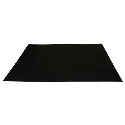 Rubber Cal Treadmill Mat, Black, 3/16-Inch x 4 x 6.5-Feet