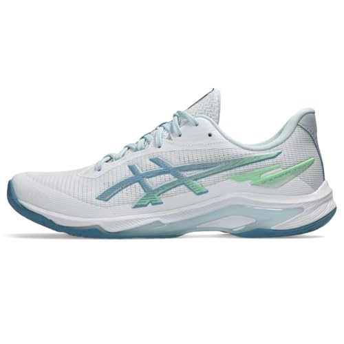 ASICS Mens Netburner Ballistic FF 4 Indoor Sports Shoes 9.5 White Blue
