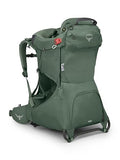 Osprey Poco Child Carrier Backpack - Koseret Green, Adjustable Hiking Baby Carrier with Sunshade