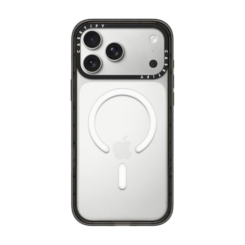 CASETiFY Clear Black Drop Proof Phone Case for iPhone 17 Pro Max 6.9"