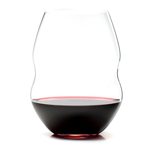 Riedel Swirl Stemless Red Wine Glass Set of 4 - Non-Leaded Crystal