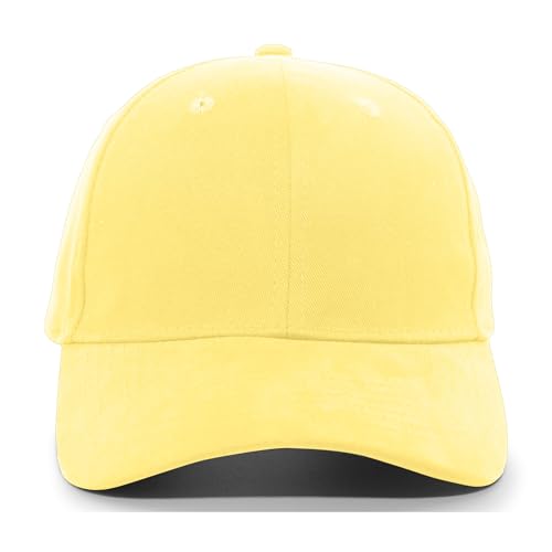 Unisex Trucker Snapback Hat - Yellow, Adjustable Cap, Mid-Profile