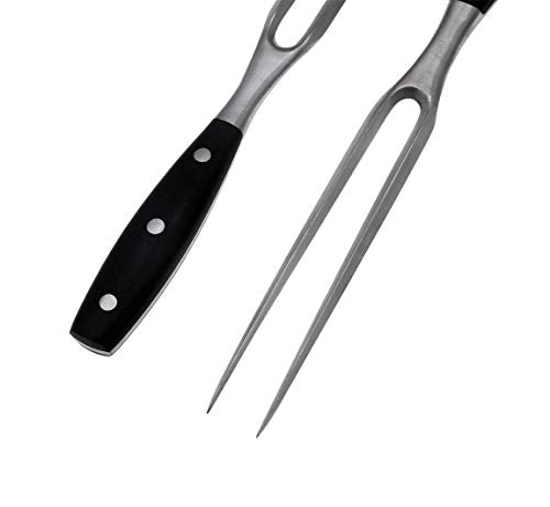 12 Inch Stainless Steel Carving Fork for Barbecue and Cooking