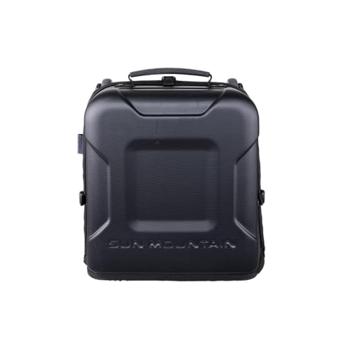 Sun Mountain Kube Golf Travel Bag - Black, 2-Wheel Rolling Compact Case