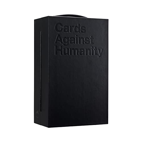Cards Against Humanity Bōks Card Game Storage Case - 3,500 Card Capacity, Vegan Leather, Includes Unique Card Pack