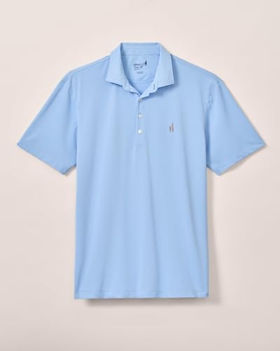 Men's Johnnie-O Stevie Polo Shirt Medium Kona Performance Golf Moisture-Wicking Stretch