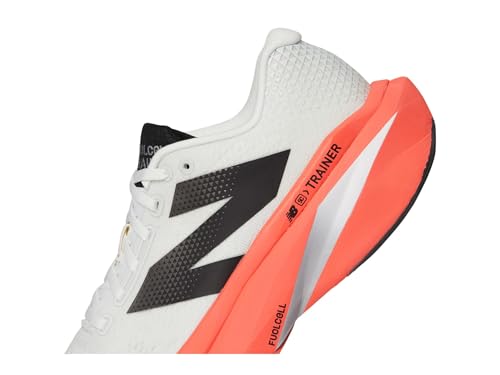 New Balance FuelCell Supercomp Trainer V3 Men's Running Shoes 12 Urgent Red/Sea Salt/Black