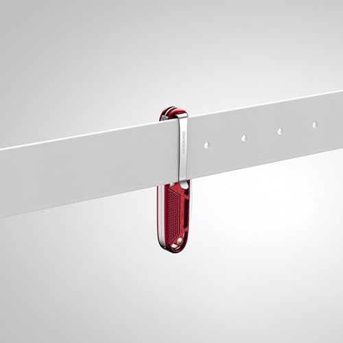 Victorinox Synergy Alox Swiss Army Knife with 9 Functions, Red Pocket Multi-Tool