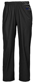 Women's Waterproof Windproof Rain Pants - Large / 990 Black