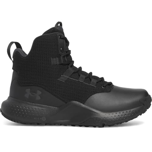 Under Armour Men's Micro G Stellar Mid Military Tactical Boot 10.5 Black/Black/Anthracite