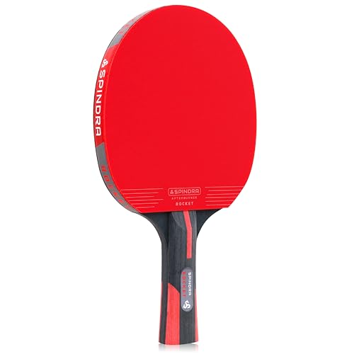 Advanced Offensive Ping Pong Paddle with Protective Case | Spindra