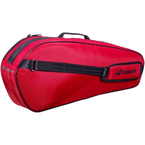 Babolat Court XS x3 Tennis Bag - Compact, Water-Repellent, Holds 3 Rackets