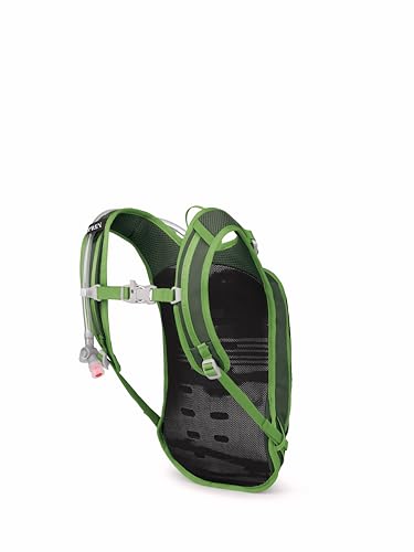 Osprey Moki Kids' Bike Hydration Pack - Green Canopy, 1.5L Reservoir, Kids 4-12