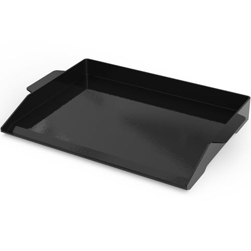 Onlyfire 23x16 Inch Enamelled Cast Iron Cooking Griddle - Durable Outdoor Kitchen Tool