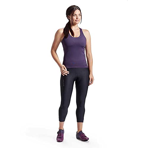 Pearl Izumi Women's Sugar 21" Cropped Cycling Tights Large Black with Wide Waistband & Cargo Pockets