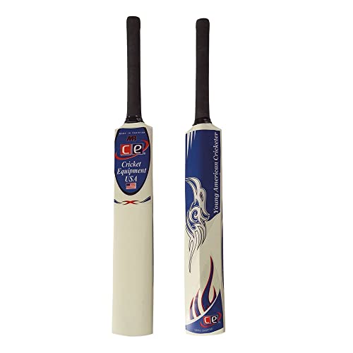 Junior Cricket Bat Set Wooden Gift Size 4, 6 Includes Stumps Ball