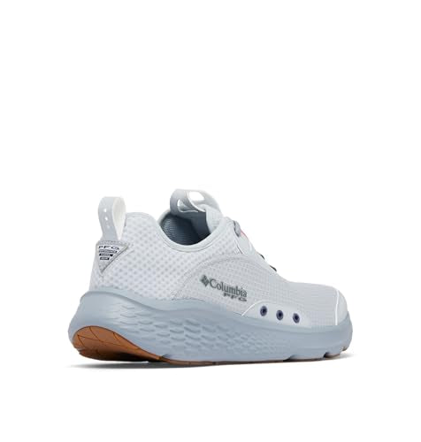 Columbia Men's Castback PFG Fishing Shoes - Cirrus Grey/Sunset Red 10