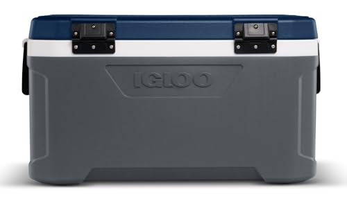 Igloo Maxcold Latitude Cooler 70Qt Carbonite Insulated Hard Shell Ice Chest