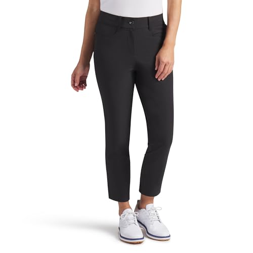 PUMA Women's Avant Slim Golf Pants Large Black - Classic & Performance