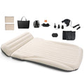 Ciremiv White SUV Air Mattress for Car Camping with Pillow & Pump, 6-Inch Thick