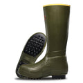 Men's Waterproof Rubber Rain Boots - 18 Inch, Olive Drab Green - LaCrosse Burly Air Grip
