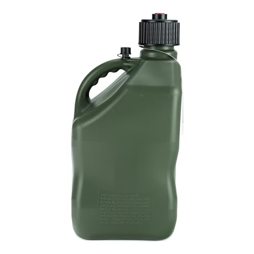 VP Racing 3846-CA 5.5 Gallon Square Utility Jug with Camo Design & 14" Hose (2 Pack)