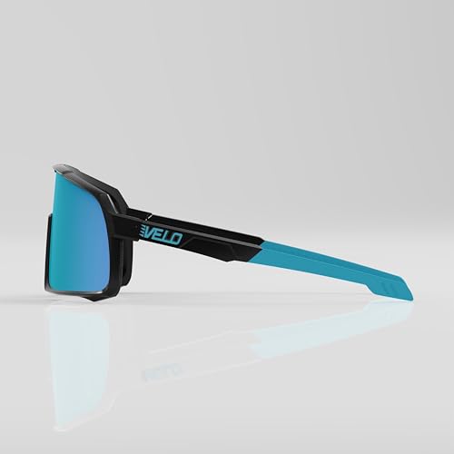 Baseball Softball Sunglasses with Adjustable Fit UV400 Shield - Black Ice Sml Adult Youth