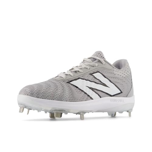 New Balance FuelCell 4040 V7 Metal Baseball Cleats - Raincloud White 11.5