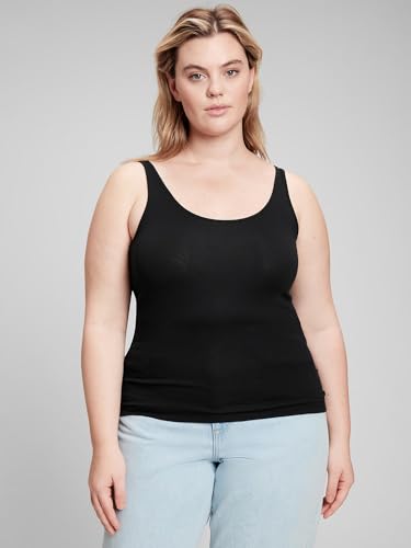 Gap Women's 2-Pack Favorite Tank Top Small True Black